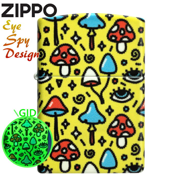 ZIPPO アイ・スパイ 46847 ジッポー ライター 正規品 Eye Spy Design かわいい絵柄 540カラー加工 GID オイルライター