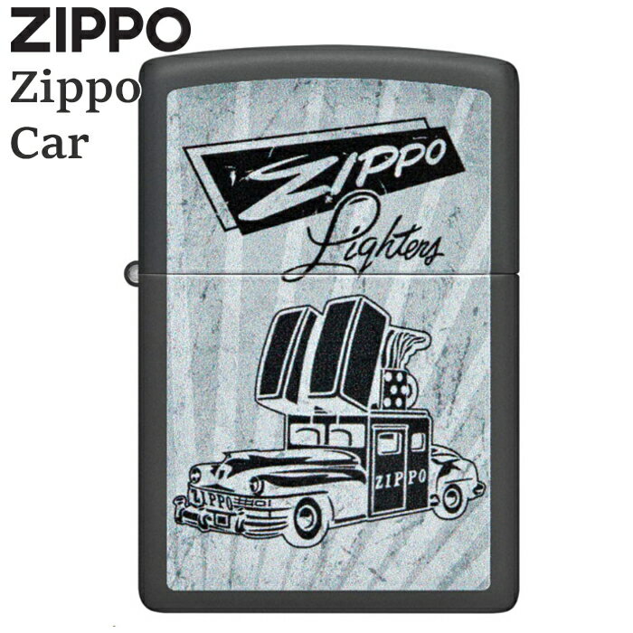 商品説明#48572 ZIPPO CAR Black Matte ジッポーカー ジッポー ブラックマット ブラックマットベースのボディにZIPPO CARをデザイン。 ZIPPO社の雰囲気満点、渋系ZIPPOです。 使用方法フタを開け、フリ...