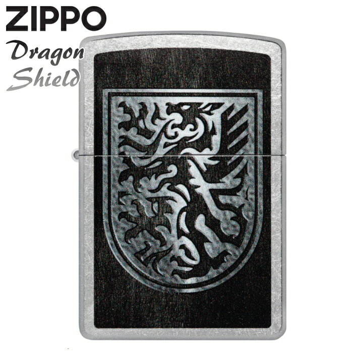 ZIPPO hSV[h fUC 48730 Dragon Shield Design Xg[g a Wb|[ IC C^[ Y Mtg