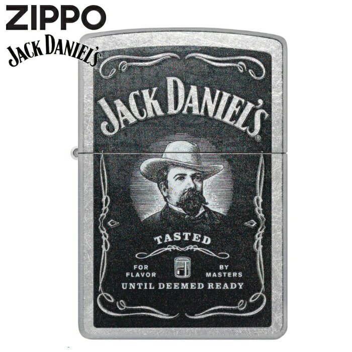 ZIPPO ジャックダニエル 48748 JACK DANIEL'S ストリートクローム 渋い ジッポー オイル ライター メンズ ギフト