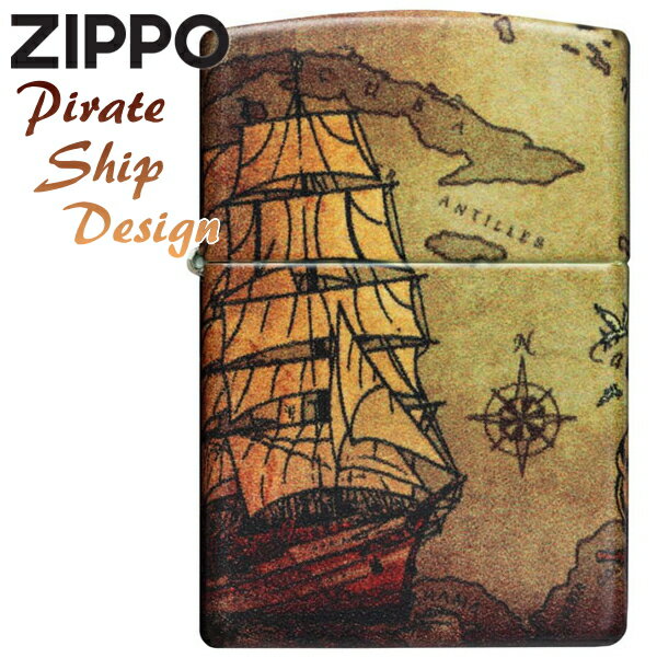 ZIPPO ジッポー 49355 Pirate Ship Design パ