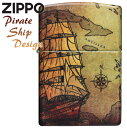 ZIPPO ジッポー 49355 Pirate Ship Design パイレーツシップ 海賊船 ZIPPOライター ブランド メンズ ギフト