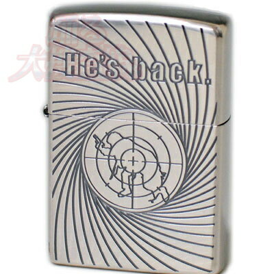 ZIPPO ICC^[ Wb|[ x{ THE MOVIE 3 cI No.3 He's back LN^[ ZIPPOC^[ Y Mtg ݌Ɉ|i