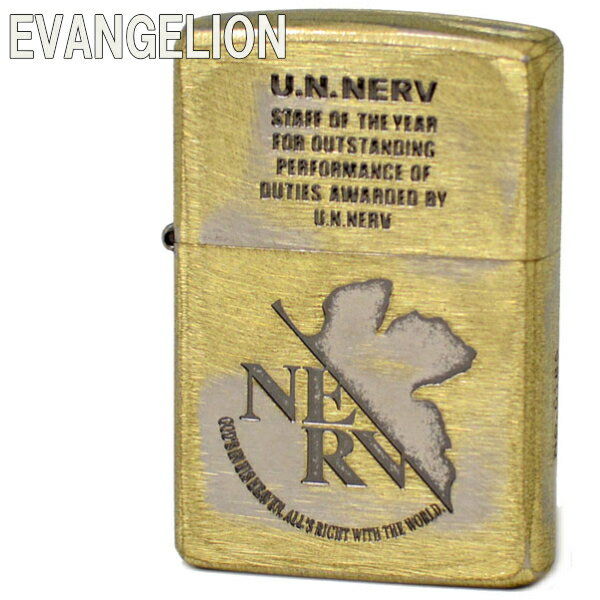 ZIPPO Wb|[ G@QI V U.N.NERV AWARD VER. [Yhdグ VAio[ G@Q ltS Aj LN^[ a  ZIPPOC^[Y Mtg XIXX 