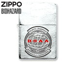 ZIPPO ジッポー ライター バイオハザード BSSA 銀サテン古美 ユーズド加工 ZIPPOライター アニメ ブランド