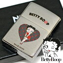 ZIPPO ベティブープ ハート ジッポー ライター 正規品 80219 かわいい ベティちゃん ZIPPOライター ハッピーラボラトリー オイルライター