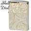 ZIPPO ジッポー SDZ-WH シェル ダイアル シルバーベース/ホワイトシェル 銀鏡面 深彫り彫刻 シェル象嵌 奇抜なZIPPOライターメンズ ギフト 10,560円