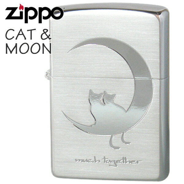 ZIPPO ライター キャット＆ムーン Bタ