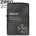 ZIPPO クロスメタル 2CM-2 ブラックニ