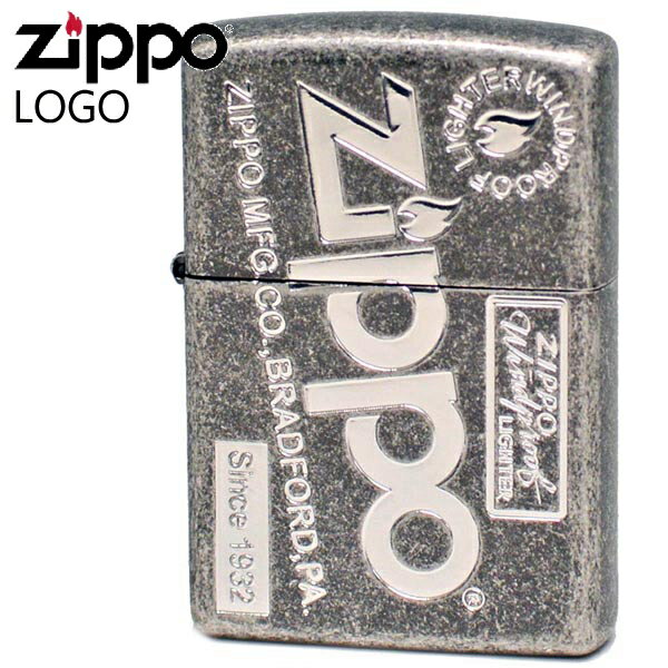 ZIPPO Wb|[ SfUC 2SB-ZLOGOFL Vo[o ZIPPOC^[ ICC^[