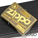 ZIPPO ロゴデザイン 2BB-ZLOGOFL ジッポー ライター 正規品 ブラスバレル 渋い ZIPPOライター オイルライター 再入荷