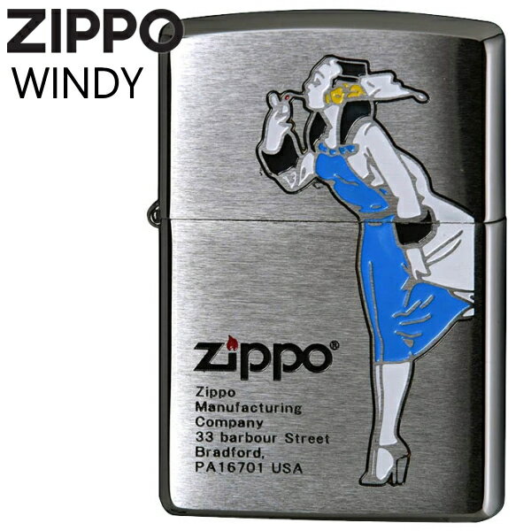 ZIPPO Wb|[ EBfB 200-WINDY BL u[ N[Te[i ZIPPOC^[ ICC^[