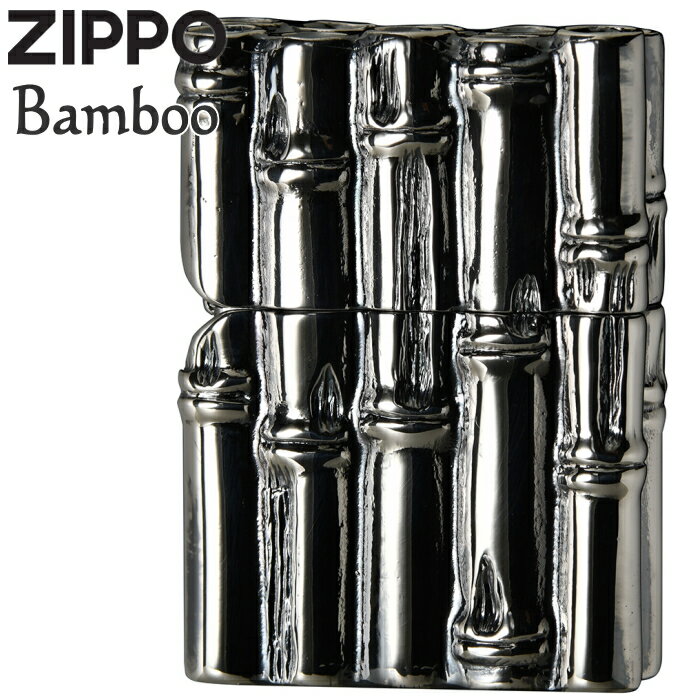 商品説明FULL METAL JACKET Bambooフルメタルジャケットジッポー バンブー ZIPPO全体を覆う重厚なフルメタルを装着したフルメタルジャケットシリーズ。 竹をイメージして作られた立体感あるれる造形。「和」を感じる趣のあるデザイン。 持つ人に洗練された印象を与え、耐久性と美しさを兼ね備えています。正規品としての信頼性も高く、長く愛用できる一品です。 【オプション】文字・ネーム入れ（別料金）※ご希望の場合彫刻代をあわせてご注文ください（アイコンをクリック）商品詳細タイプMETAL JACKET ZIPPO / メタルジャケットジッポー 加工銀メッキ、イブシ仕上げ 裏面オモテ面と同じデザイン サイズH61×42×17mm 重さ139g 着火方式フリント（発火石） 燃料タイプオイル 付属品Zippo社永久保証書、ベロア調高級ケース＆スリープ ★送料無料 メーカー希望小売価格はメーカーサイトに基づいて掲載していますFULL METAL JACKETZIPPO 2FMJ-BAMBOO フルメタルジャケット バンブー