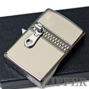 ZIPPO ジッポー ZIPPER ジッパー NiB ニッケル イブシ シルバー 銀色 おもしろ ライター ユニーク メンズ ギフト オイルライター