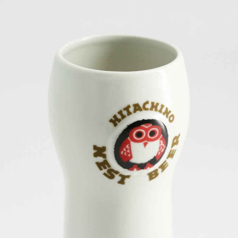 常陸野ネストビール 陶器製ビアマグ　グラス タンブラー プレゼント ギフト 贈り物 お礼 御祝 寿 内祝 父の日 誕生日 ビール クラフトビール 木内酒造 常陸野 地ビール