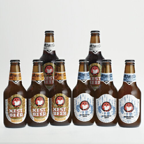 常陸野ネストビール ビール 常陸野ネストビール 定番飲み比べ 8本セット [HNB-33]