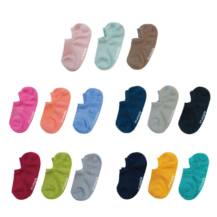 stample（スタンプル）ミックスローカットソックス 3足組 靴下 キッズ 親子お揃い 夏用 キッズ ジュニア 子供用 子ども こども 靴下 滑り止め すべり止め 履きやすい かわいい おしゃれ キッズ 女の子 男の子 靴下 くつ下 くつした 2023 秋 夏 71751N