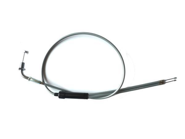 KIWAMI スロットルケーブル/アクセルワイヤー FOR ホンダ H-CB72/CB77 (グレー) HIGH BAR (H-17910-268-820/000 に該当)【日本製】