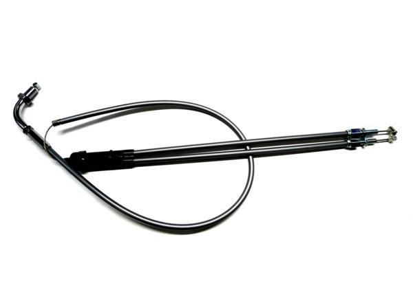 KIWAMI スロットルケーブル/アクセルワイヤー(引き) FOR ホンダ H-CB350(グレー) (H-17910-286-000 に該当)【日本製】
