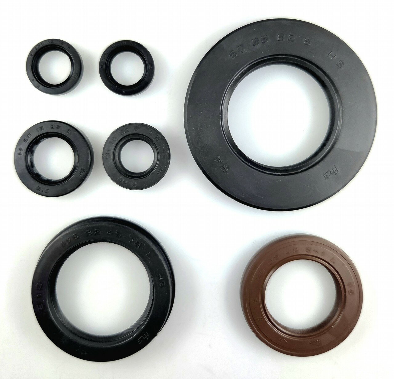 KIWAMI オイルシールキット (7個/キット) FOR ヤマハ Y-XJR400R(後期)