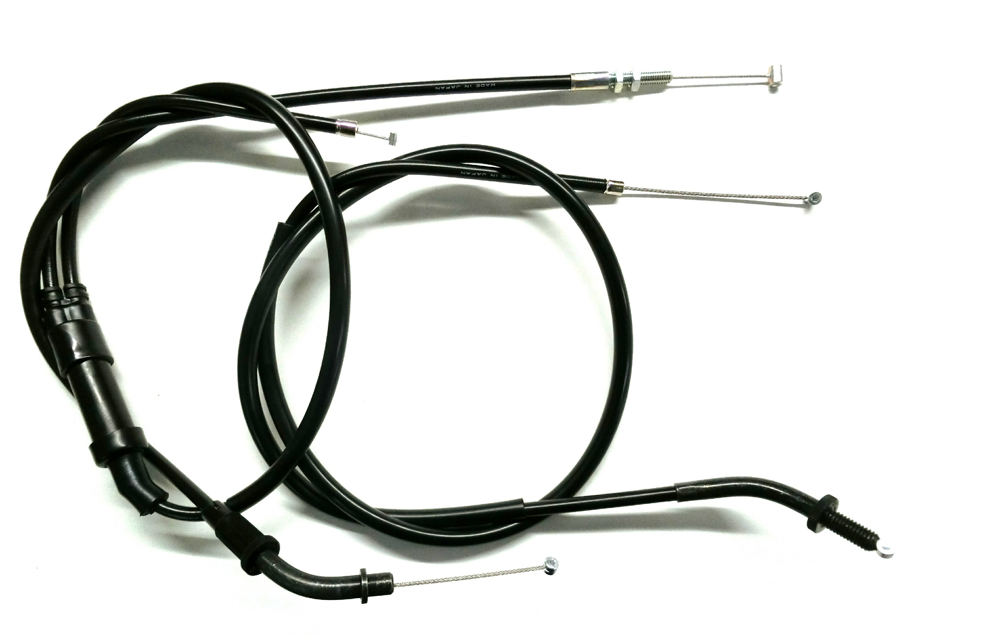KIWAMI スロットルケーブル/アクセルワイヤー FOR ヤマハ Y-TZR250 (3MA3.3MA5)/TZR250SP (3MA4) (FOR Y-3MA-26260-00/02 に該当)【日本製】