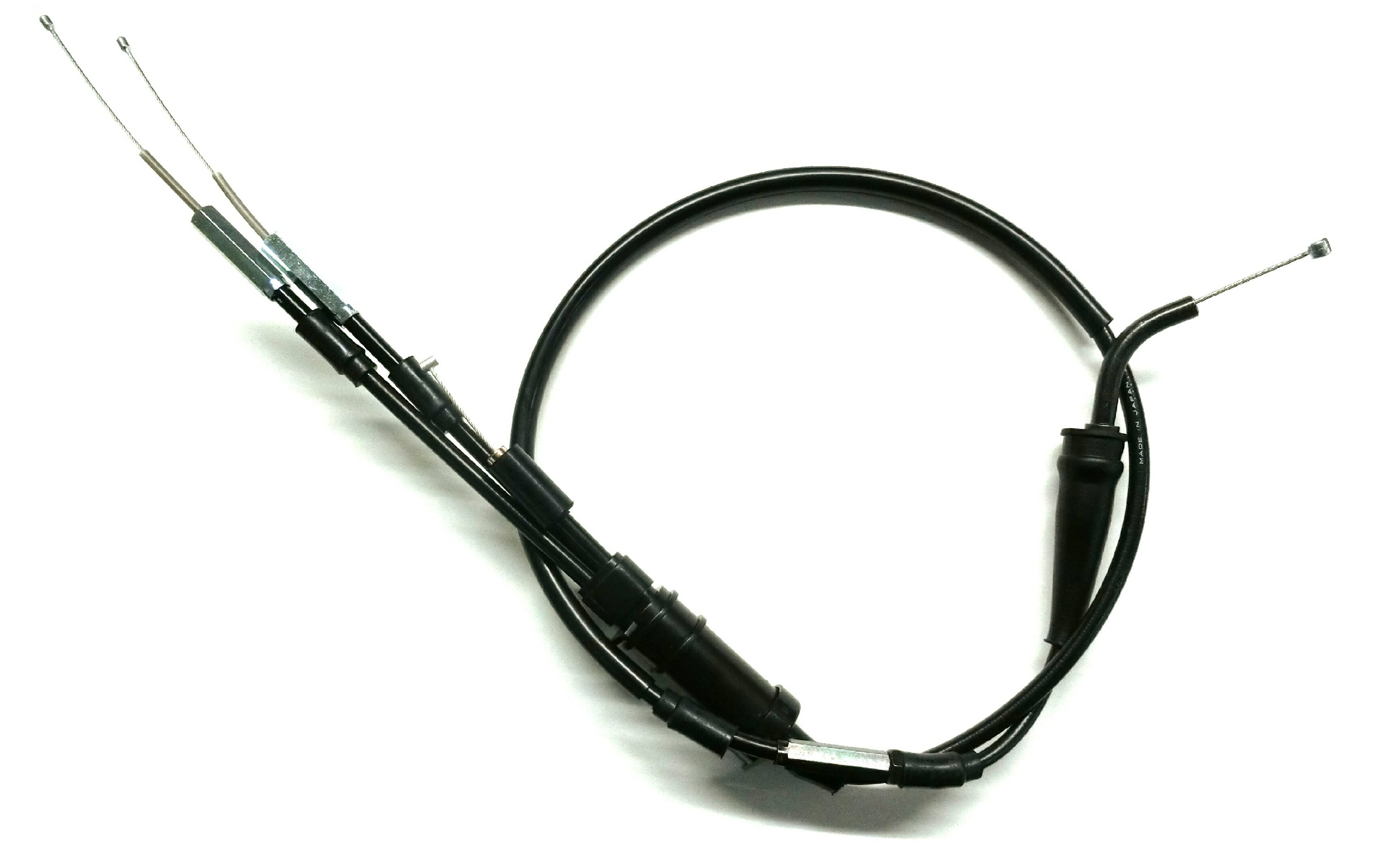 KIWAMI スロットルケーブル/アクセルワイヤー FOR ヤマハ Y-TDR250 (2YK) (FOR Y-2YK-26260-00に該当)【日本製】