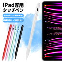 タッチペン 超高感度 磁気吸着 iPad ペンシル スタイラスペン 極細ペン先 Type-C充電 自動電源OFF iPad 第10世代 8 7 6 第9世代 i...