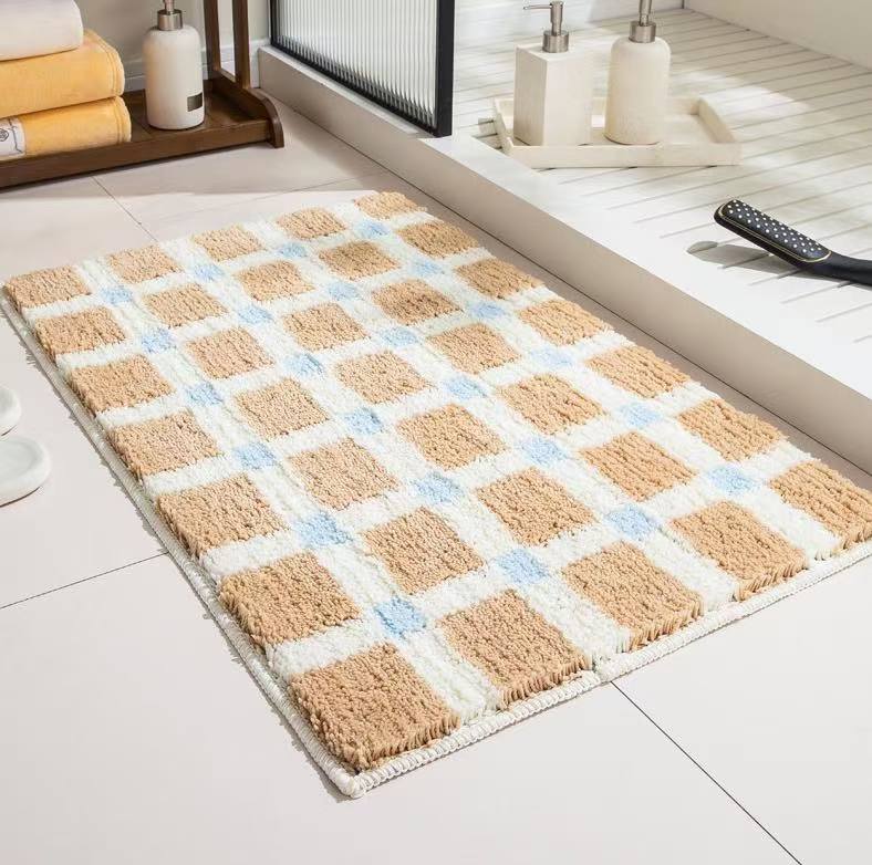 北欧風 かわいい花柄 玄関マット おしゃれ 室内 かわいい 屋内用 玄関マット 屋内 洗える おしゃれ 室内 滑り止め 40x60 50x80 [2]