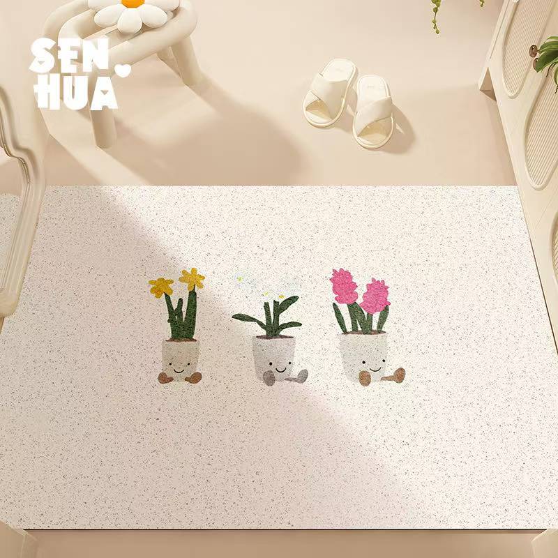 玄関マット おしゃれ 屋内 風水 大判玄関マット 泥落とし カーペット 屋内 ドアマット おしゃれ 清新リーフ 泥落としマット 洗える 滑り止め オールシーズン適用 低反発 業務用 家庭用 オフィス用プレゼント