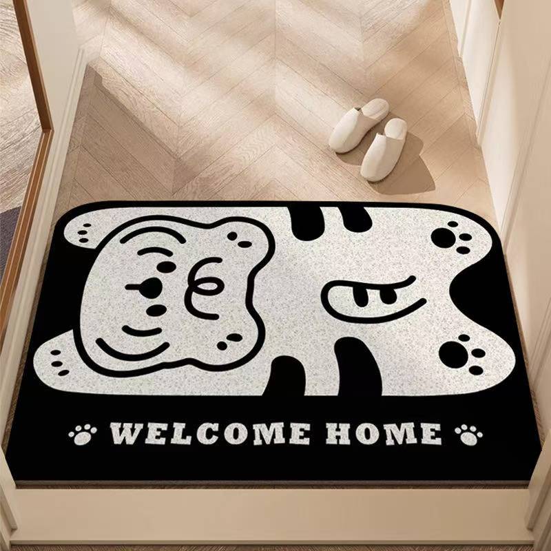 玄関マット おしゃれ 屋内 風水 大判玄関マット 泥落とし カーペット 屋内 ドアマット おしゃれ 清新リーフ 泥落としマット 洗える 滑り止め オールシーズン適用 低反発 業務用 家庭用 オフィス用プレゼント