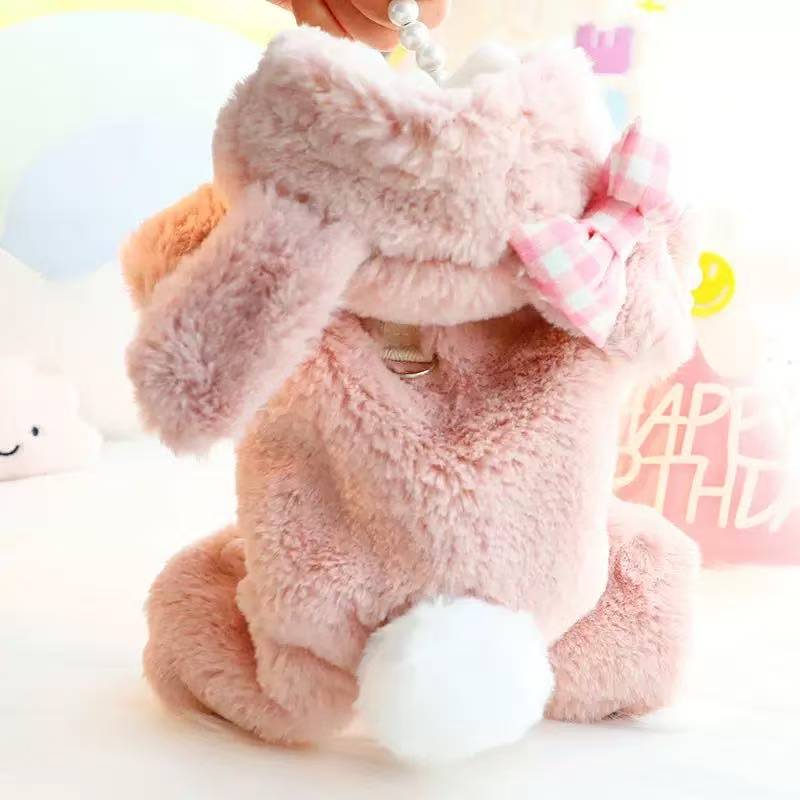 Rakuten - ペットウェア ペット服 犬 冬秋春 もこもこ 秋 フリース 小型犬 中型犬 猫 お散歩 かわいい ふわふわ