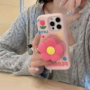 花スタンド付きケーススマホケース クリア iPhone16 Pro 14 ケース iPhone13 12 iPhone SE 携帯ケース 耐衝撃 アイフォン11...