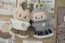 THE MONSTERS Exciting Macaron ぬいぐるみ用服 LABUBU ラブブ マカロン洋服/ズボン/靴/ネクタイ/帽子/スーツ ぬいぐるみ 服 17cm 15cmぬいぐるみ 服セット