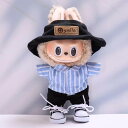 THE MONSTERS Exciting Macaron ぬいぐるみ用服 LABUBU ラブブ マカロン洋服/ズボン/靴/ネクタイ/帽子/スーツ ぬいぐるみ ...