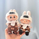 THE MONSTERS Exciting Macaron ぬいぐるみ用服 LABUBU ラブブ マカロン洋服/ズボン/靴/ネクタイ/帽子/スーツ ぬいぐるみ ...