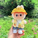 THE MONSTERS Exciting Macaron ぬいぐるみ用服 LABUBU ラブブ マカロン洋服/ズボン/靴/ネクタイ/帽子/スーツ ぬいぐるみ 服 17cm ぬいぐるみ 服セット
