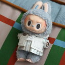 THE MONSTERS Exciting Macaron ぬいぐるみ用服 LABUBU ラブブ マカロン洋服/ズボン/靴/ネクタイ/帽子/スーツ ぬいぐるみ 服 17cm ぬいぐるみ 服セット