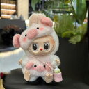 THE MONSTERS Exciting Macaron ぬいぐるみ用服 LABUBU ラブブ マカロン洋服/ズボン/靴/ネクタイ/帽子/スーツ ぬいぐるみ ...