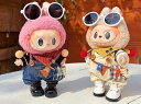 THE MONSTERS Exciting Macaron ぬいぐるみ用服 LABUBU ラブブ マカロン洋服/ズボン/靴/ネクタイ/帽子/スーツ ぬいぐるみ 服 17cm ぬいぐるみ 服セット