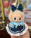 THE MONSTERS Exciting Macaron ぬいぐるみ用服 LABUBU ラブブ マカロン洋服/ズボン/靴/ネクタイ/帽子/スーツ ぬいぐるみ 服 17cm15cm ぬいぐるみ 服セット