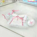 ぬい服 小さい コスチューム10cm 綿花の人形 コットンドール ミニ洋服 韓国ファッション アイドル衣装 ぬいぐるみ用服 洋服/ズボン/靴/ネクタイ/帽子/ス...