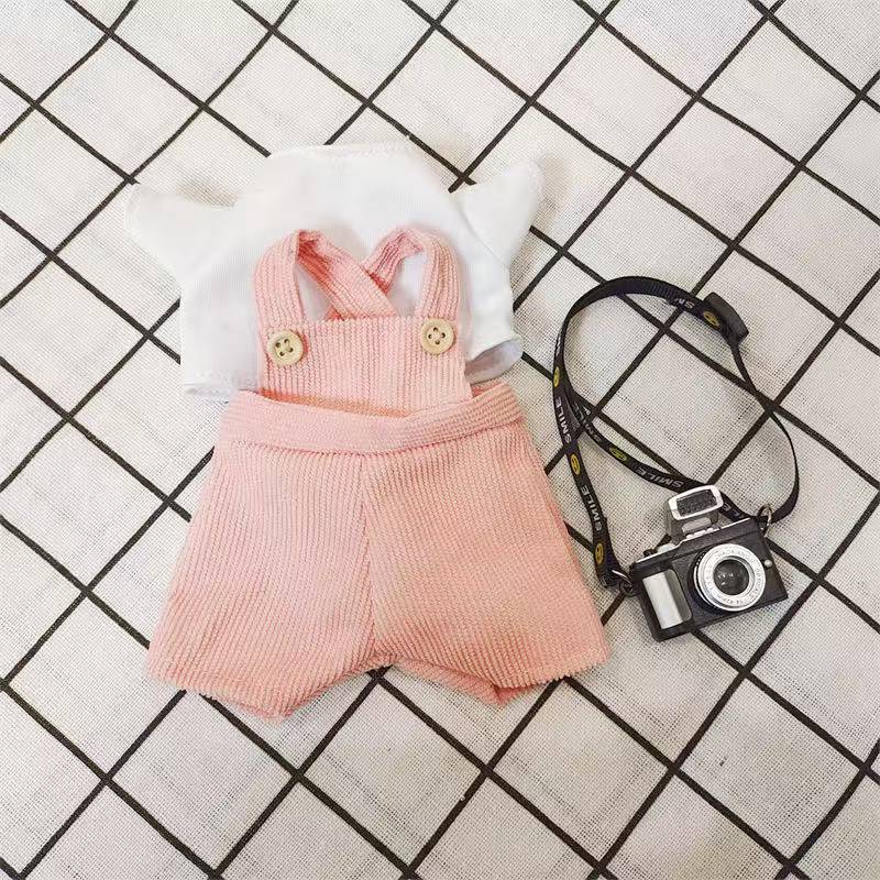 20cm 綿花の人形 コットンドール ミニ洋服 韓国ファッション アイドル衣装 ぬいぐるみ用服 洋服/ズボン/靴/ネクタイ/帽子/スーツ ぬいぐるみ 服 20cm ぬいぐるみ 服セット