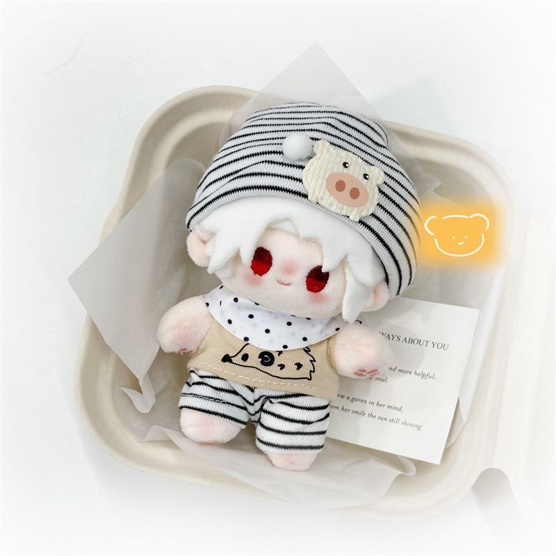 ぬい服 小さい コスチューム10cm 綿花の人形 コットンドール ミニ洋服 韓国ファッション アイドル衣装 ぬいぐるみ用服 洋服/ズボン/靴/ネクタイ/帽子/スーツ ぬいぐるみ 服 10cm ぬいぐるみ 服セット ファスナー付き コスチューム ぬいぐるみ用 人形