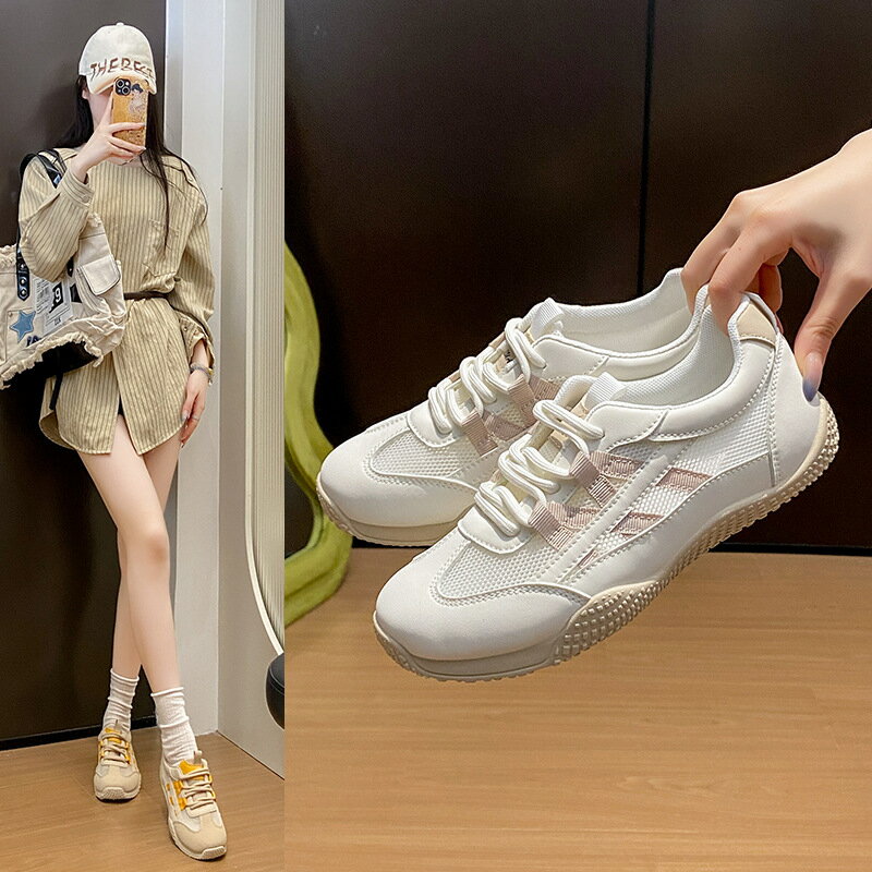 Rakuten - スニーカー レディース シューズ オシャレ 靴スニーカー レディース おしゃれ 靴 ローカット ランニングシューズ ジョギング トレーニング 柔らかい