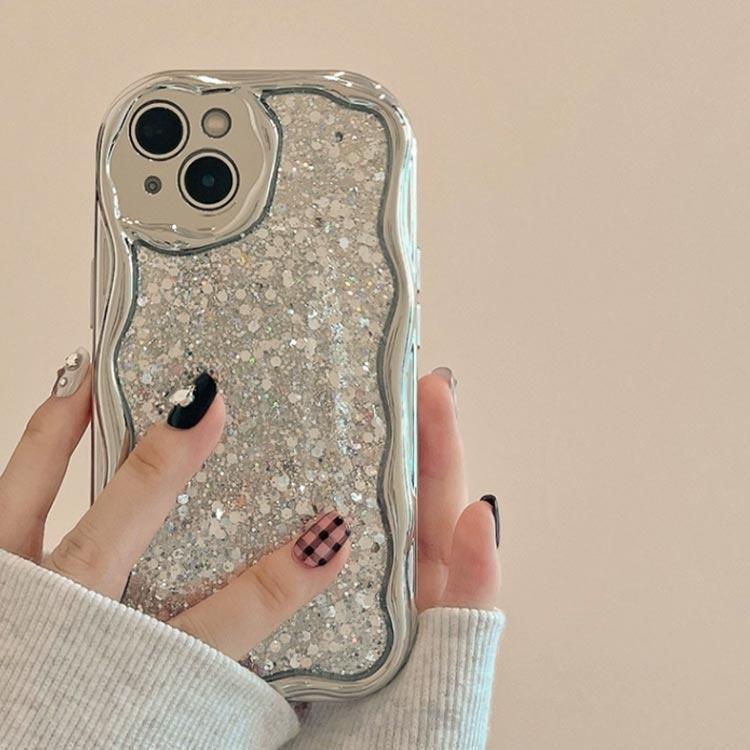 iPhoneケース キラキラ 大人かわいい 耐衝撃 シリコン iPhone15 対応 おしゃれ シンプル 送料無料