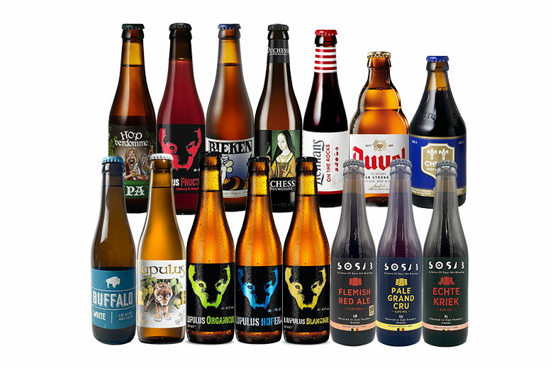 【送料無料】 特選直輸入ベルギービール15本セット