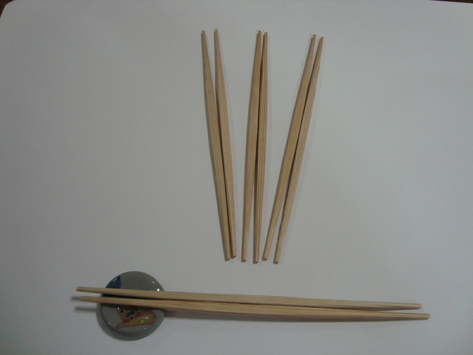 24cm卵（らん）中割りばし　特級白帯なし　100膳