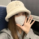 熊刺? ウール バケット ふわふわ ハット バケハ 洗える 帽子 深い 大きいサイズ レディース おしゃれ かわいい UVカット 軽量 無地 暖かい 防寒対策 ...