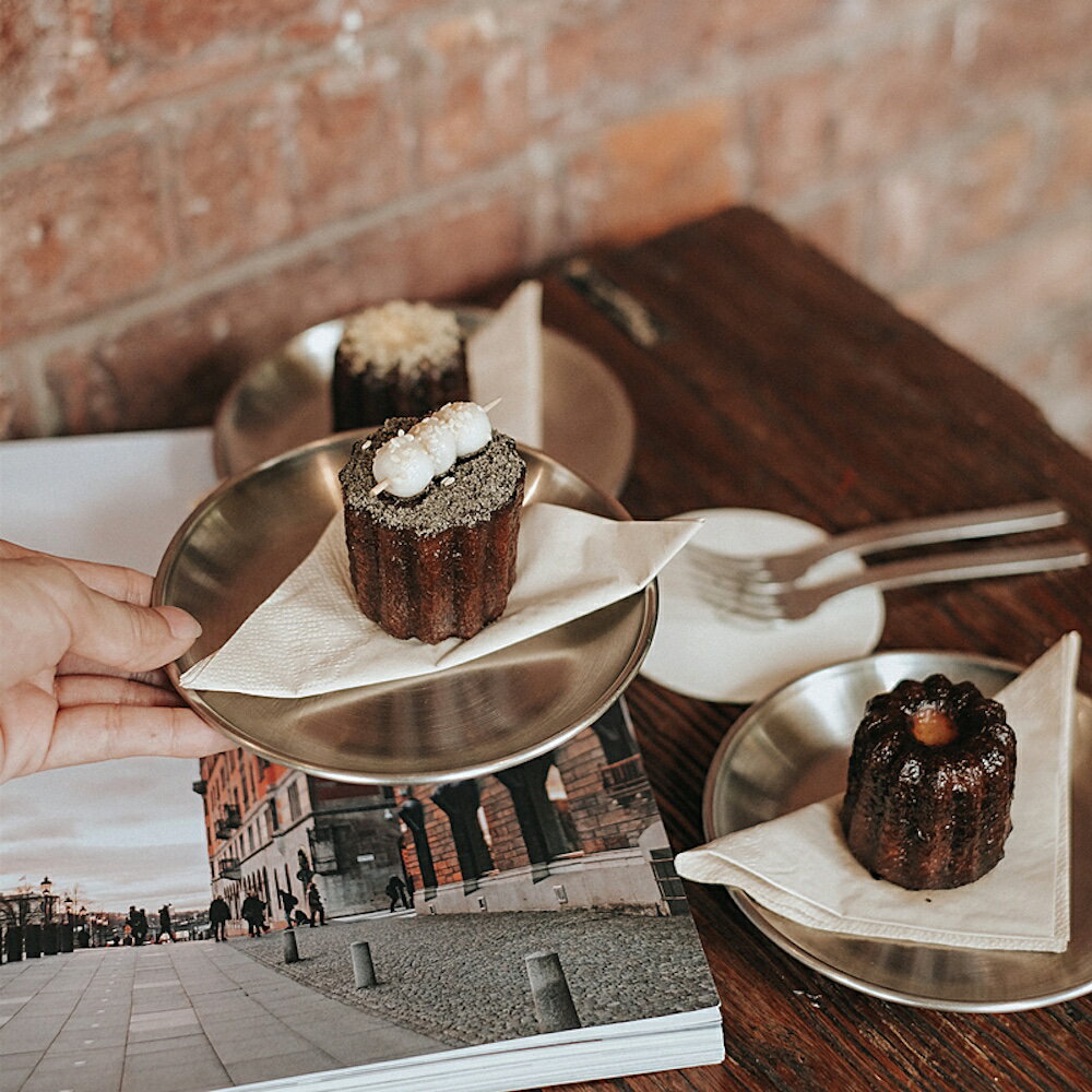 カフェ風 パン ケーキ プレート304ステンレス製 お皿 焼肉 盛り付け お菓子 餃子 業務用 トレイ 高級感 トレーランチ 小判 北欧 食器 おしゃれ カレー...