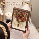 プリザーブドフラワー ボックス フレーム ギフト 花 誕生日 アレンジ プレゼント お返し 卒業祝い 送別会 ブリザードフラワー ブリザーブドフラワー 還暦祝い 贈り物 人気 女性 お祝い 結婚式 母の日 ブリザーブド ブリザーブドフラワー バラ かわいい 枯れない プレゼント(4)